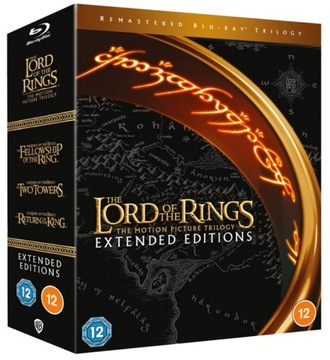 WŁADCA PIERŚCIENI The Lord of the Rings Trilogy: Extended Editions Blu-ray