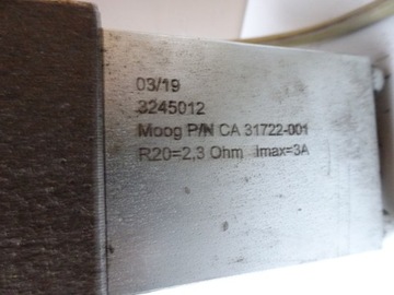 ПРОПОРЦИОНАЛЬНЫЙ КЛАПАН MOOG D920-136 R16KB930HXYX