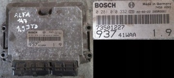 ALFA ROMEO 147 1.9 JTD 115KM JEDNOTKA MOTORU