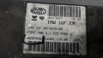 46524181 JEDNOTKA ŘÍZENÍ FIAT 500