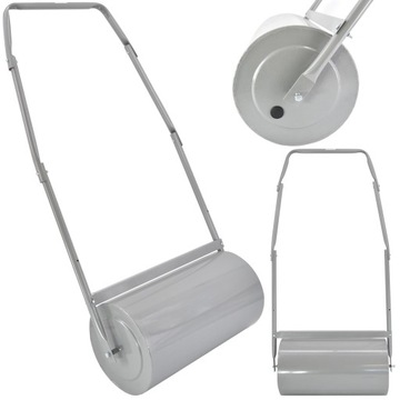 САДОВЫЙ КАТОК ДЛЯ ТРАВЫ, ГАЗОНА, ПОЧВЫ, ЗЕМЛИ, СТАЛЬНОЙ ВАЛОК 50 см