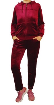 ЖЕНСКИЙ БАРХАТНЫЙ СПОРТИВНЫЙ КОМПЛЕКТ, РАЗМЕР XXL
