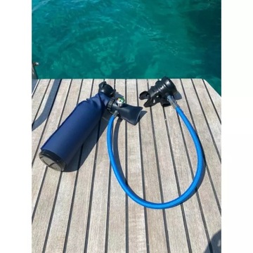 Запасной баллон для дайвинга 0,8 л Mini Dive Pro + малый баллон для дайвинга