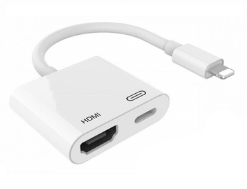 Przejściówka adapter Lightning HDMI iPhone Apple