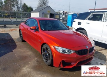 BMW Seria 4 F32-33-36 M4 Cabrio 3.0 M4 431KM 2015 BMW M4 2015 BMW M4, 3L, od ubezpieczalni 3.0 Benzyna 431KM