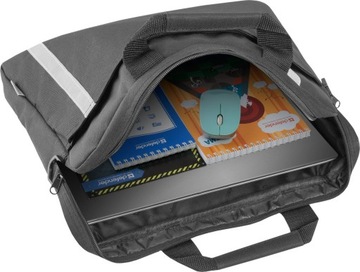 СУМКА DEFENDER SHINY ЧЕРНАЯ 15,6 ДЮЙМА