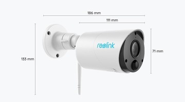 КАМЕРА REOLINK ARGUS ECO-V2 ЧЕРНАЯ USB-C + КАРТА 64 ГБ