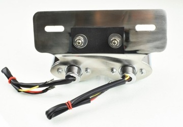 Мотоцикл СВЕТОДИОДНЫЙ ЗАДНИЙ ФОНАРЬ + ПОДСВЕТКА НОМЕРНОГО ЗНАКА