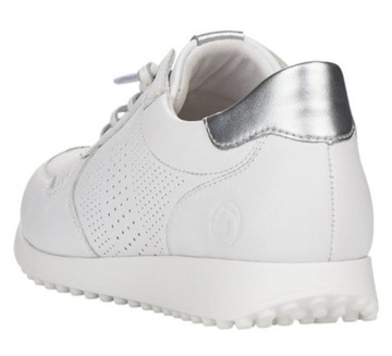 Remonte D3100-80 37 białe półbuty sportowe sneakersy Rieker SOFT