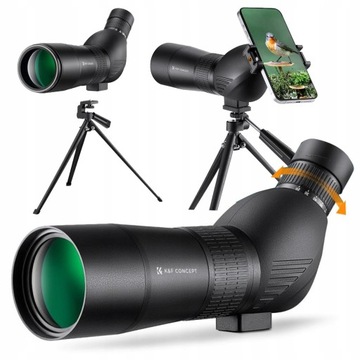 Monokular Luneta K&F ZOOM 60 20-60x 60mm BAK-4