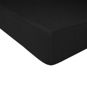 Prześcieradło FROTTE 220x200 wz. czarny
