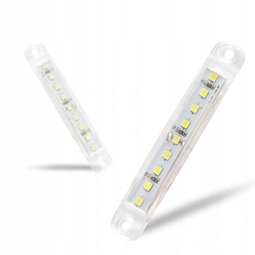9LED ФАРЫ ГАБАРИТНЫЕ ФОНАРИ 12В 24В 10ШТ.