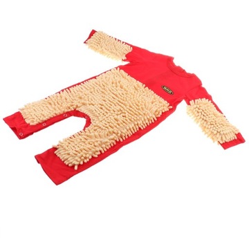 Mop do piżamy Sleeper Body Kombinezon dla noworodków, czerwony, 85 cm