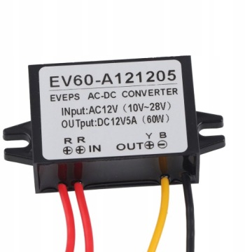 ПРЕОБРАЗОВАТЕЛЬ ПЕРЕМЕННОГО ТОКА 10-28В В ПОСТОЯННЫЙ ТОК 12В