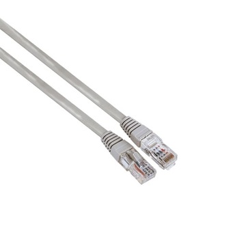 Kabel sieciowy CAT5E RJ45 8p8c owalny 30m. HAMA