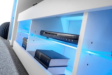 Настенный модуль / RGB LED / БЕЛЫЙ / Черный / Дуб Вотан