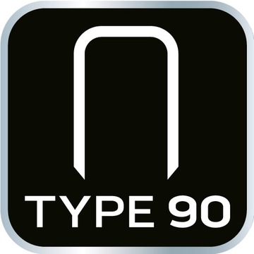 Скобы оцинкованные Тип 90, длина 10мм, 4000 шт.