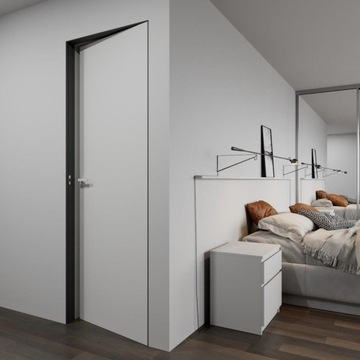 БЕЛЫЙ СКРЫТЫЙ Комплект дверей Sara L 60 для внутренней части