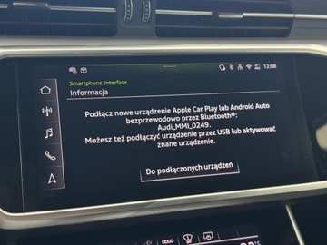 Audi A6 C8 Avant Plug In Facelifting 2.0 50 TFSI e 299KM 2024 Audi A6 50TFSI PHEV S Line Quattro / 1właściciel /, zdjęcie 26