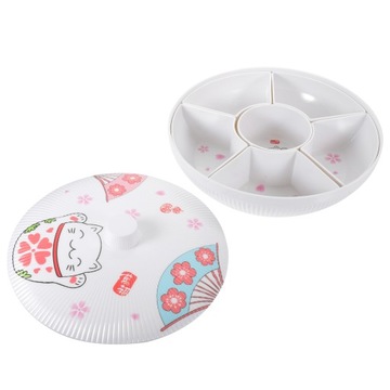 КРУГЛАЯ ОВОЩНАЯ ТАРЕЛКА NORDIC GRID ЗАКУСКА