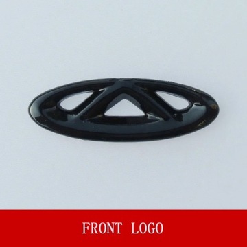 Chery Tiggo Logo Tiggo 8 Pro 2023 2022 20-21 Czarna odznaka Logo Naklejka z logo
