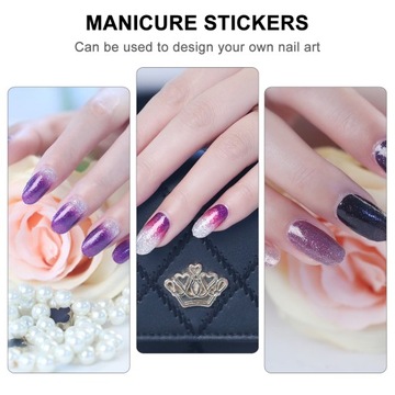 3D НАКЛЕЙКИ ДЛЯ НОГТЕЙ ВОДОНЕПРОНИЦАЕМЫЕ С ПОЛНЫМ ПОКРЫТИЕМ