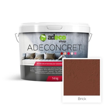 Tynk dekoracyjny adeco Brick 14kg