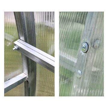 Поликарбонат теплица 3х4м садовая 20х20мм поликарбонат тоннель 4мм