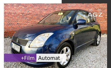 Suzuki Swift IV Hatchback 5d 1.3 92KM 2007 Suzuki Swift Automat Alu Isofix Gwarancja w cenie VFJF 1.3 Benzyna 92KM