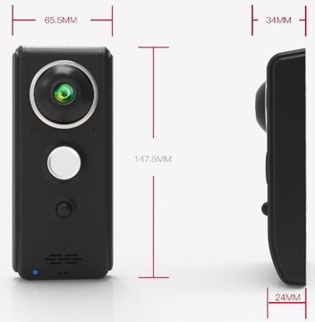 IP-видеодомофон WiFi с программным обеспечением для ПК