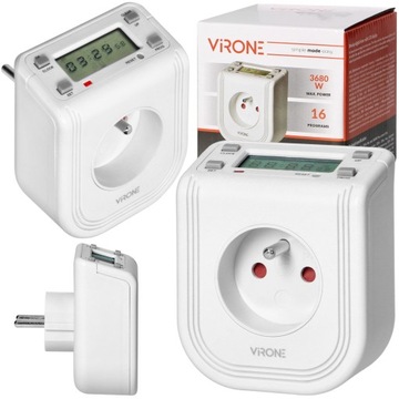 PROGRAMATOR WYŁĄCZNIK CZASOWY ELEKTRONICZNY TIMER