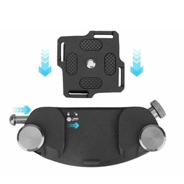 РУЧКА ДЛЯ КРЕПЛЕНИЯ КАМЕРЫ К СУМКЕ, РЮКЗАКУ, РЕМЕНИ 1/4