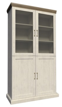 Witryna ROYAL W4D Sosna nordycka + Dąb dziki Gała