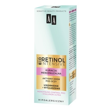 AA Retinol Intensiv Menopause Treatment активный крем для глаз 15 мл