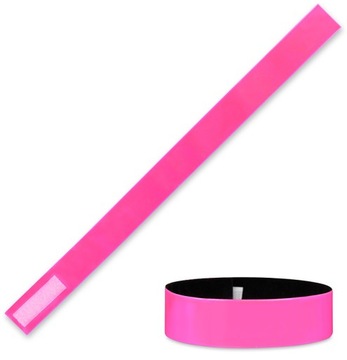 OPASKA ODBLASKOWA PRYZMATYCZNA NA RAMIĘ RĘKĘ RZEP