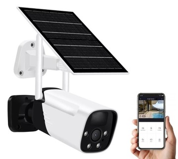KAMERA SOLARNA NA BATERIE IP WIFI FULL HD USB 3MPX