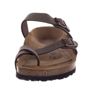 Buty na Lato Klapki Japonki Birkenstock Mayari Nubuck 71061 Brązowe