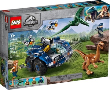 LEGO 75940 Jurassic World Gallimim i pteranodon
