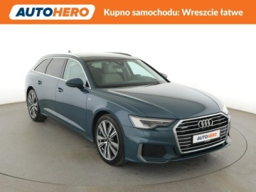 Audi A6 C8 Avant 2.0 40 TDI 204KM 2021 Audi A6 Avant FV23% 4x4 mHEV S-tronic jasne skóry, zdjęcie 9