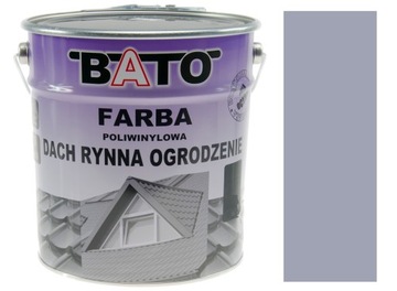 FARBA DACH OCYNK ALUMINIUM BLACHĘ SZARA 7040 10L