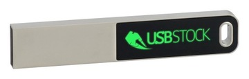 РЕКЛАМНЫЙ ФЛОНКА с логотипом С ПОДСВЕТКОЙ PDslim-2 LED 4 ГБ С ГРАВИРОВКОЙ 10 ШТ.