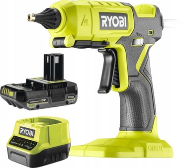 ПИСТОЛЕТ ДЛЯ ГОРЯЧЕГО КЛЕЯ RYOBI 11 мм RGL18 +2 Ач
