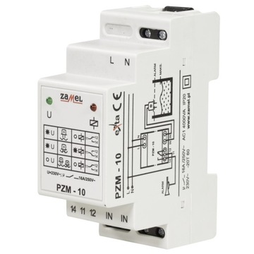 РЕЛЕ ЗАтопления ZAMEL С ЗОНДОМ 230В EXTA PZM-10