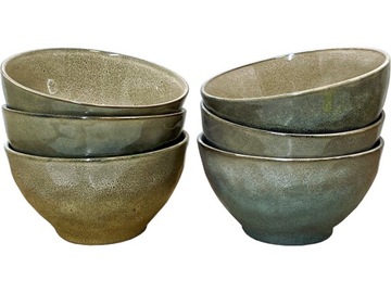 ETNO Ceramiczna miska 14,5 cm 700 ml - komplet 6 sztuk