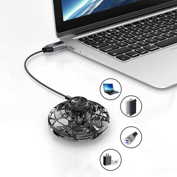 FLYING SPINNER BOOMERANG UFO LED для детей 360 ELEFUN