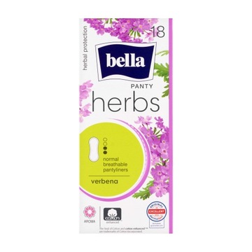 BELLA WKŁADKI HIGIENICZNE HERBS VERBENA 18 SZT.