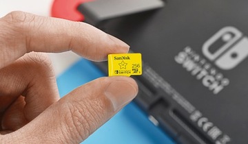 Карта microSDXC SANDISK 256 ГБ для Nintendo Switch