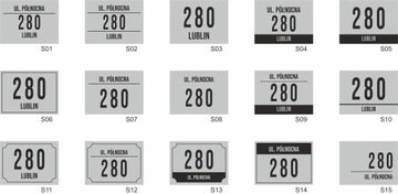 АДРЕСНАЯ ТАБЛИЧКА с номером дома 40x30 см СТРЕЛКА НОМЕРА НЕДВИЖИМОСТИ