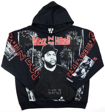 Bluza z kapturem męska Chłopaki z sąsiedztwa Boyz n the Hood Film L Kieszeń