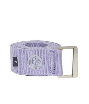 Manduka Pasek do Jogi Align Lavender - 244cm